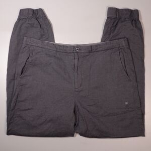 Mack Weldon Joggers Men's XL Sunday Lounge Pant Flannel Stretch Heather Gray